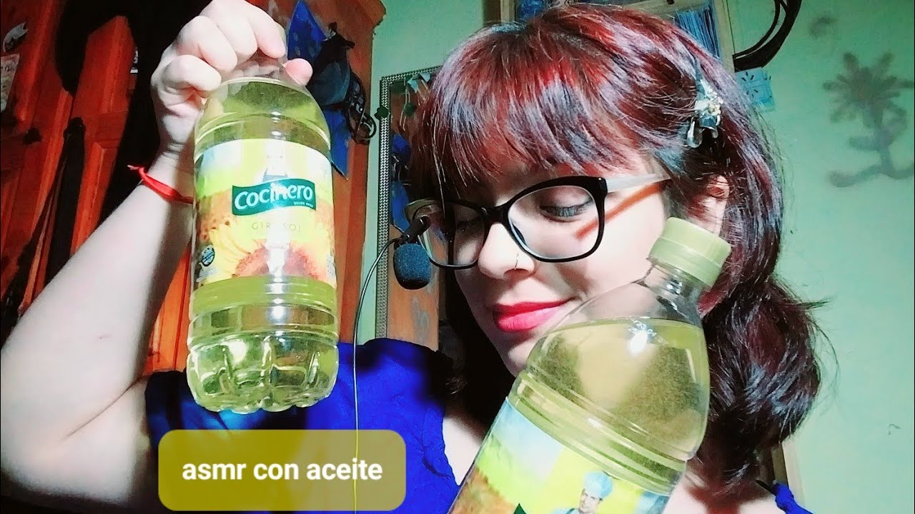 asmr random con aceite - asmr casero