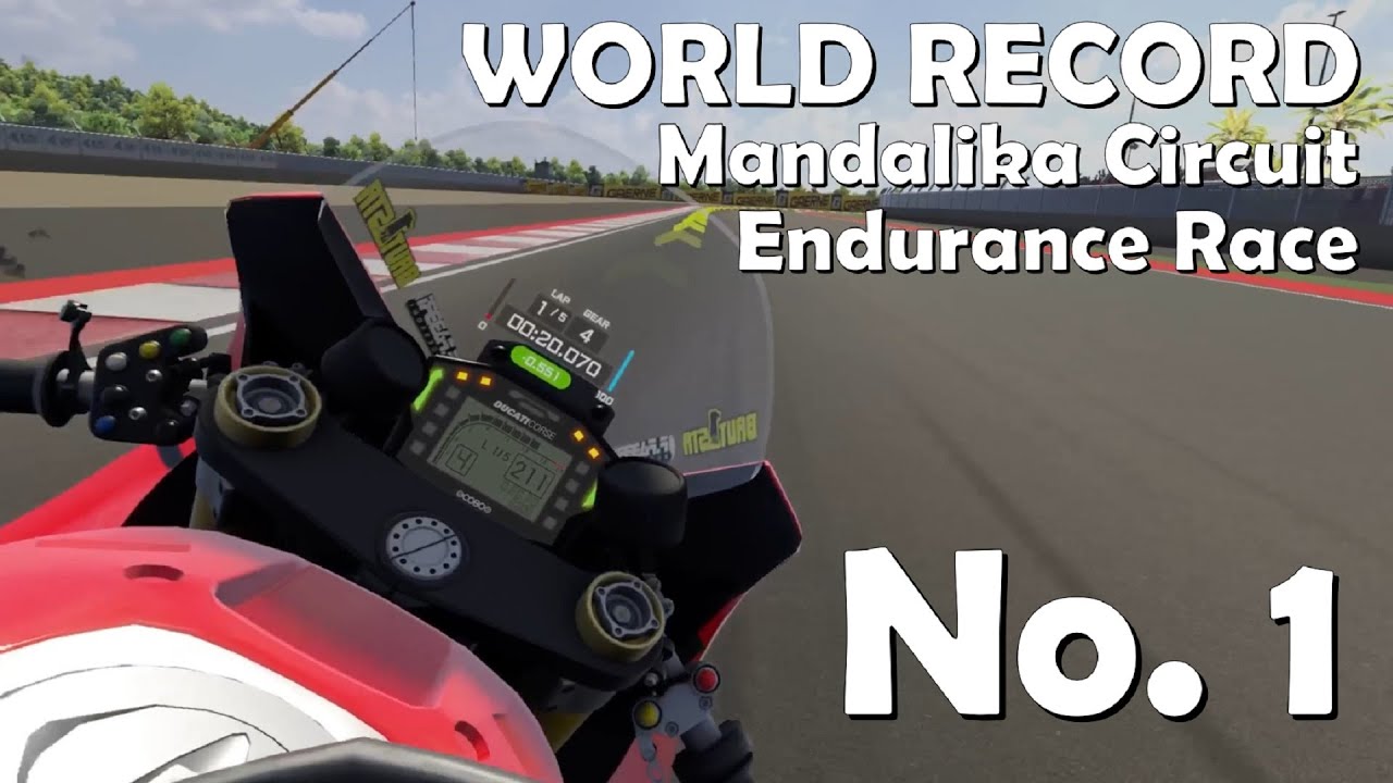 VRider SBK Endurance WR Mandalika Circuit