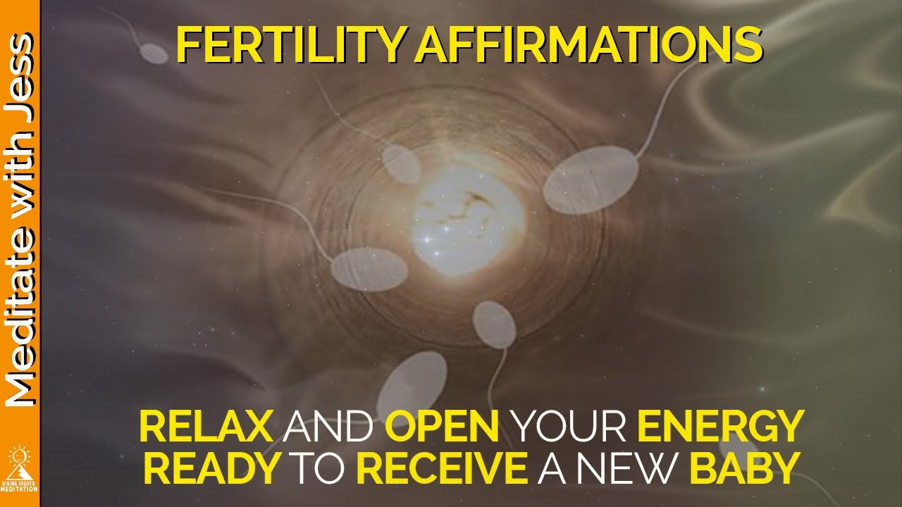 FERTILITY Affirmations.  Have a baby.  Reprogram Become Ready To Receive A New Baby.  Very Powerful!