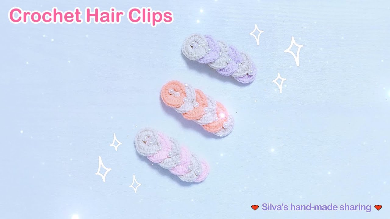Crochet Hair Clips Tutorial | Perfect DIY Accessory for Any Occasion