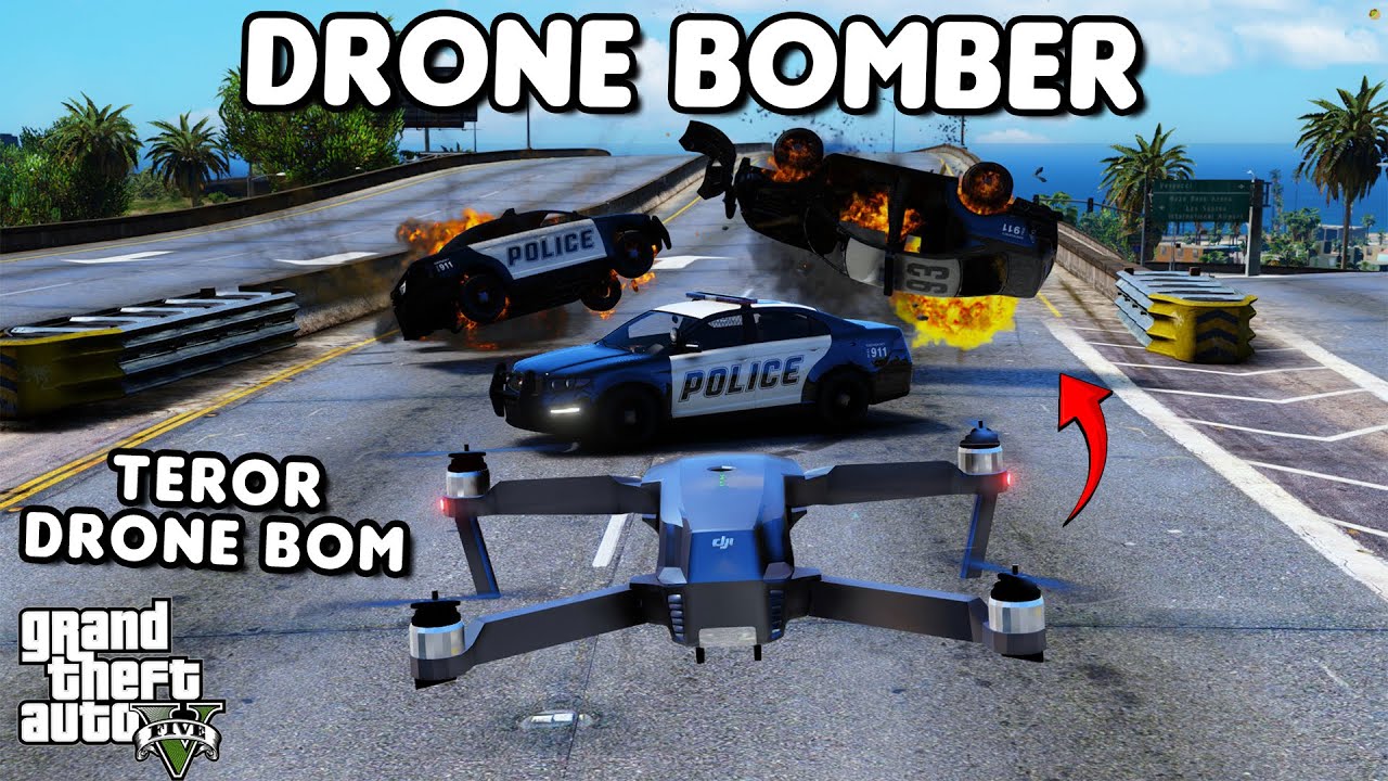 TEROR DRONE BOM DI KOTA - GTA 5 ROLEPLAY