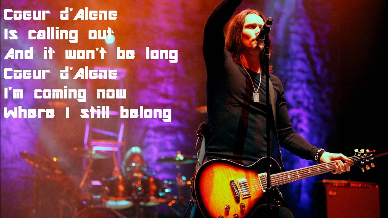 Coeur d'Alene by Alter Bridge Lyrics