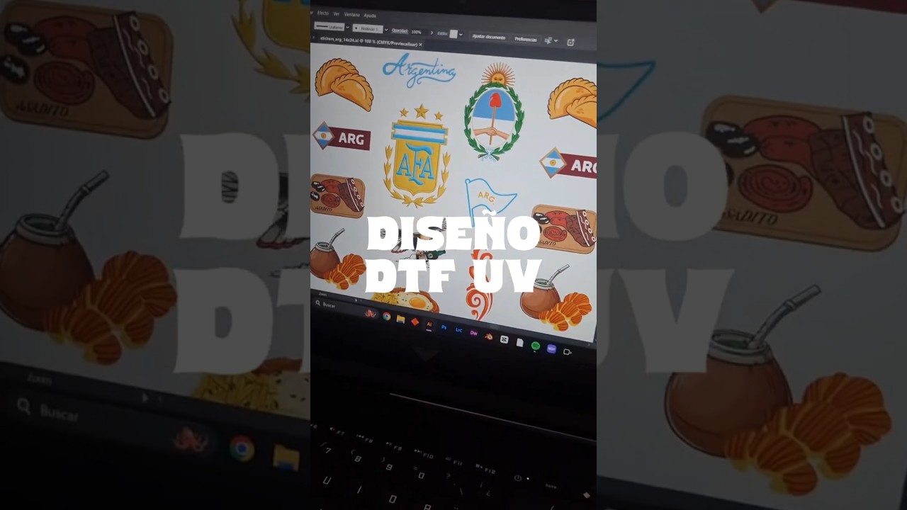 #dise&ntilde;o de #stickers #dtfuv #argentina