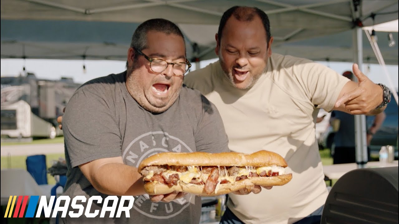 Chef Eric Greenspan gets the full Daytona International Speedway experience