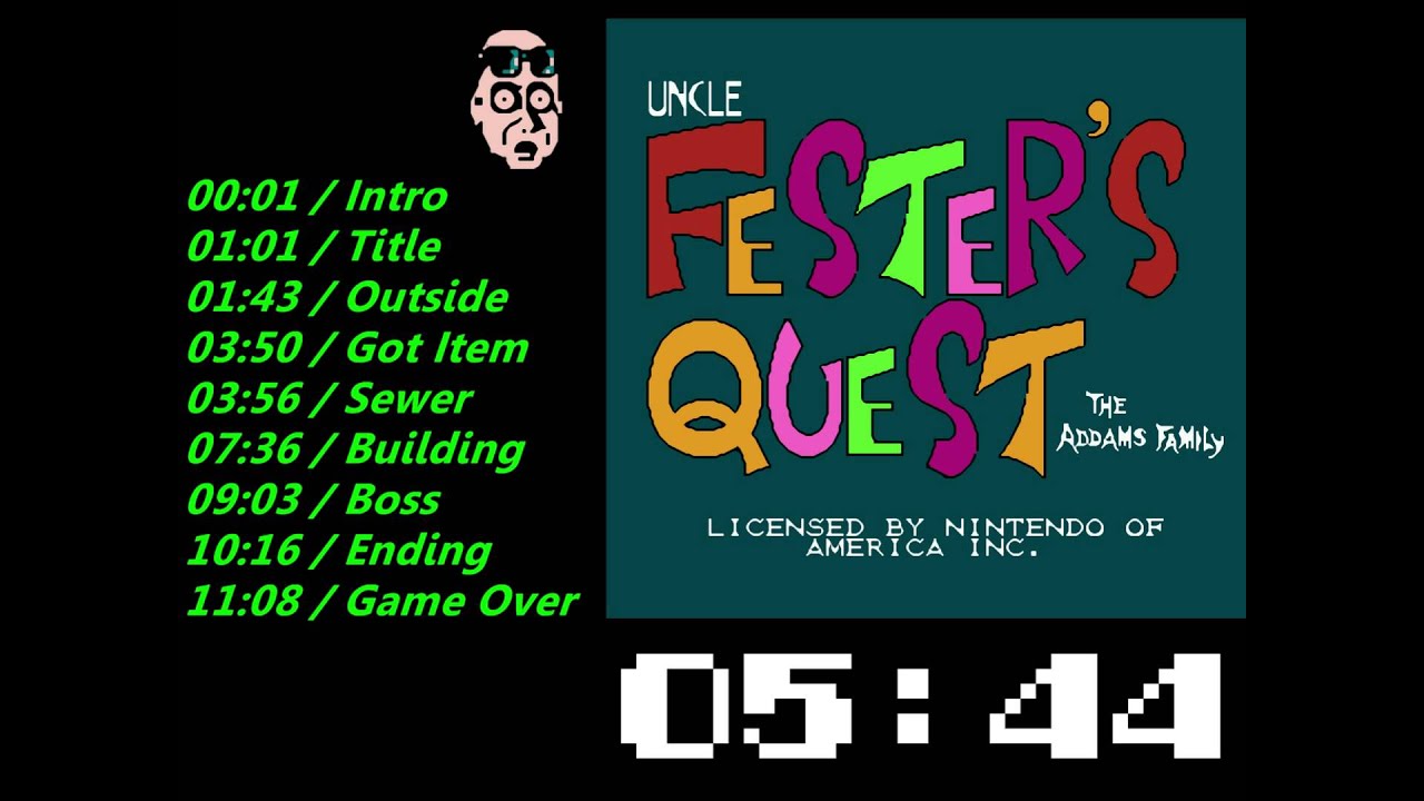 Nes: Fester's Quest Soundtrack
