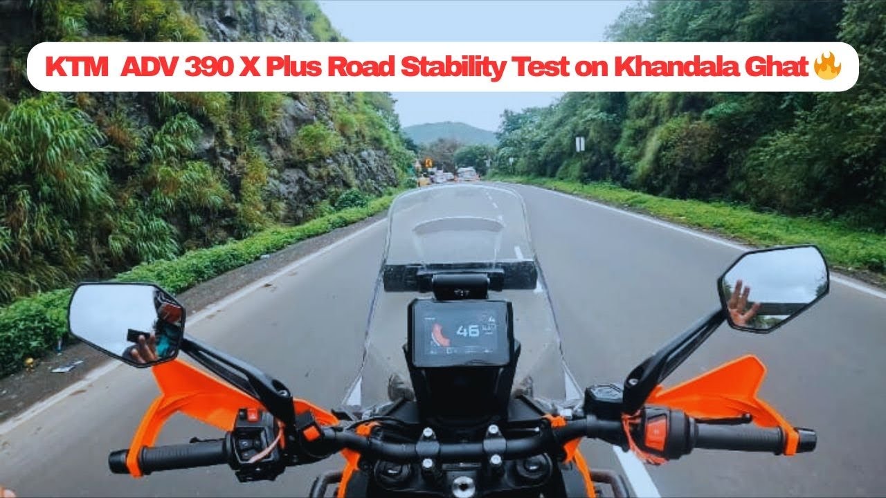 New KTM ADV 390 X PLUS 2025 | Road Stability Test 🔥| Test on Lonavala Kandala Ghat | ‎@_SP_RIDER_250