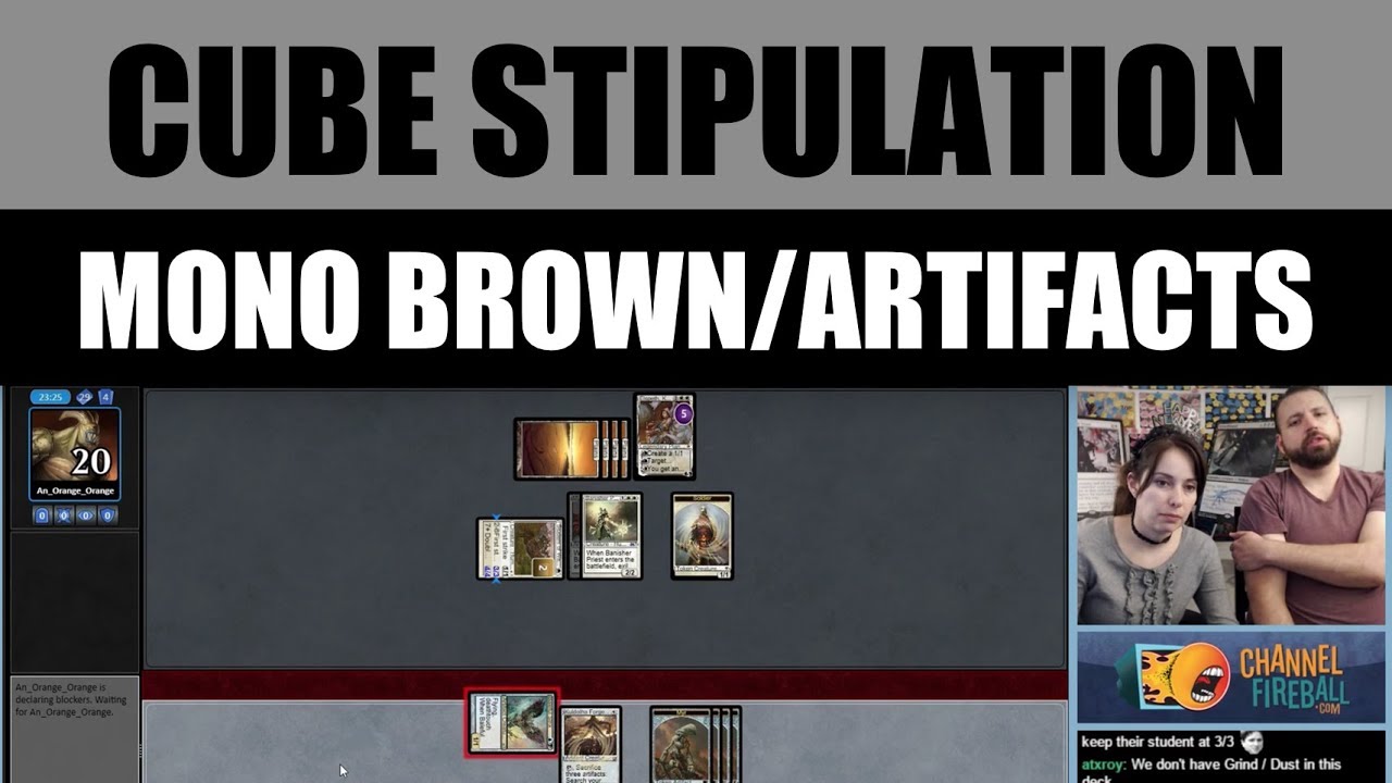 Vintage Cube Stipulation Draft - Mono Brown featuring LSV / MTG