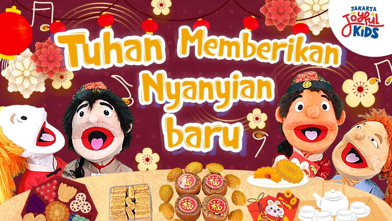 Sekolah Minggu -Tuhan Memberikan Nyanyian Baru (Zhu Ye Su Ai Wo)