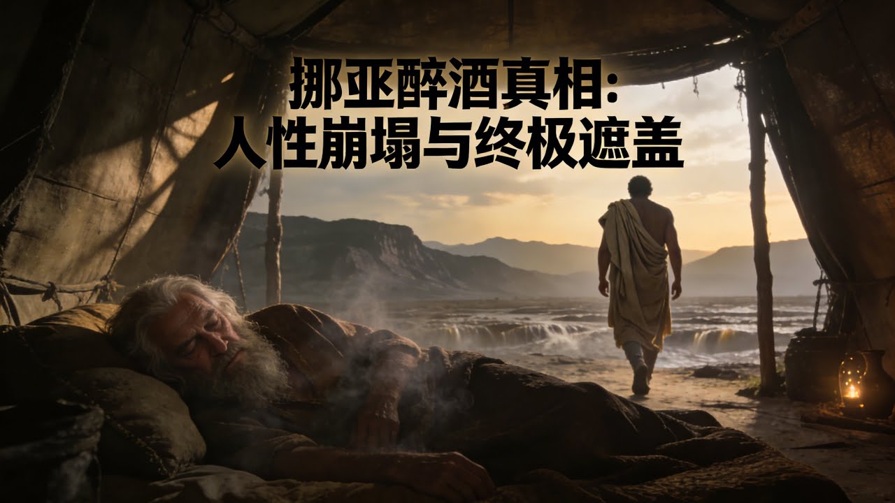 挪亞醉酒真相震撼！兒子含的「一個眼神」竟咒詛千年？創世記最恐怖的家庭醜聞｜舊約深度解析 #挪亞 #創世記 #聖經故事 #含的咒詛 #舊約人物 #聖經解讀 #基督教 #挪亞方舟 #聖經深度 #閃雅弗