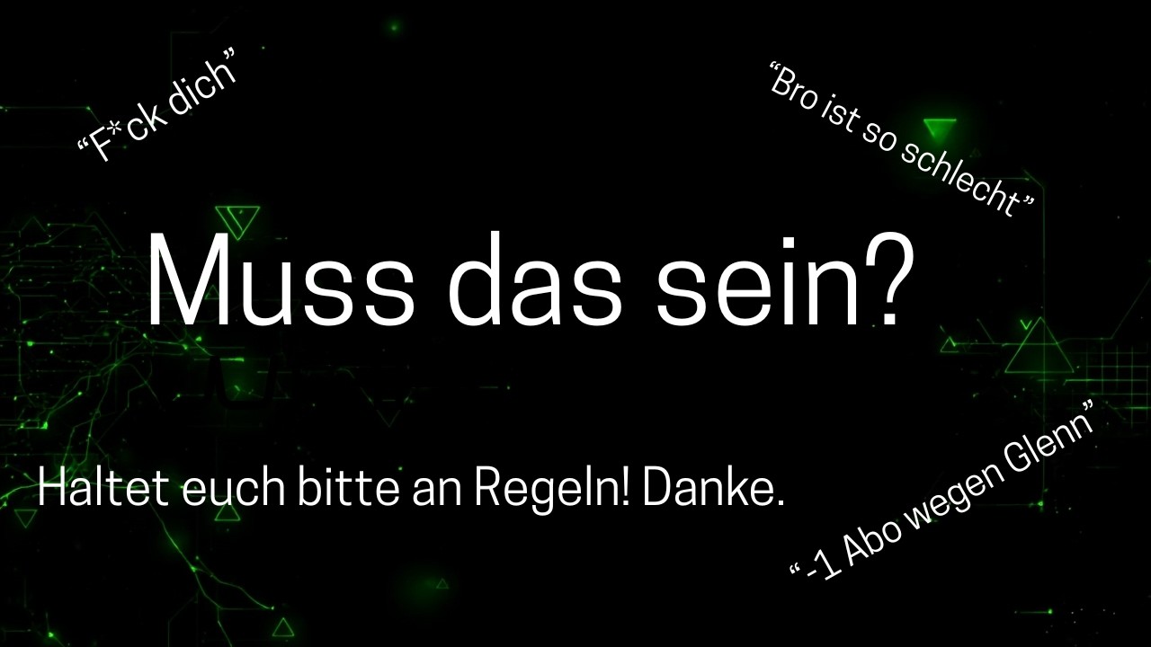 Wir müssen reden + Ich brauche EURE Meinung!