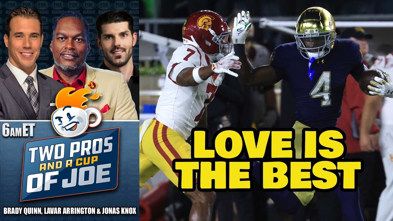 Brady Quinn Says Notre Dame’s Jeremiyah Love Is the Best Player in College And Heisman Front-Runner