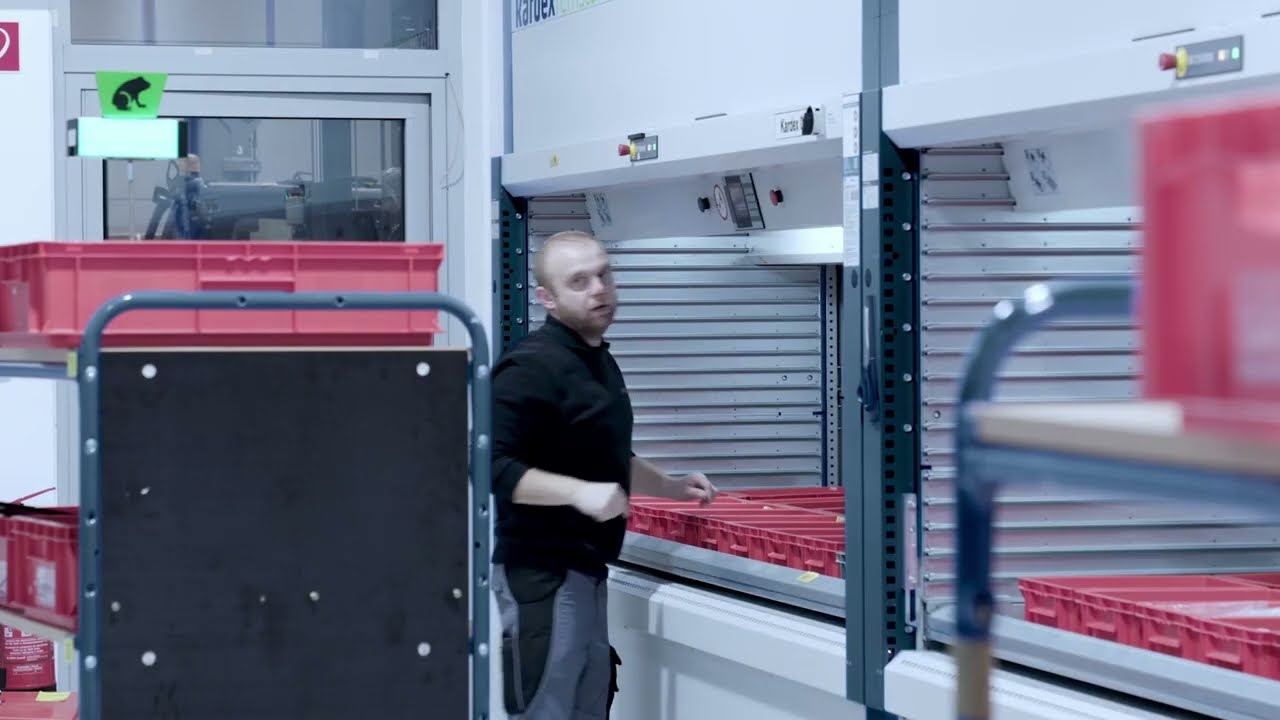 Melhor desempenho de Picking - Kardex Color Pick System with Case Studies