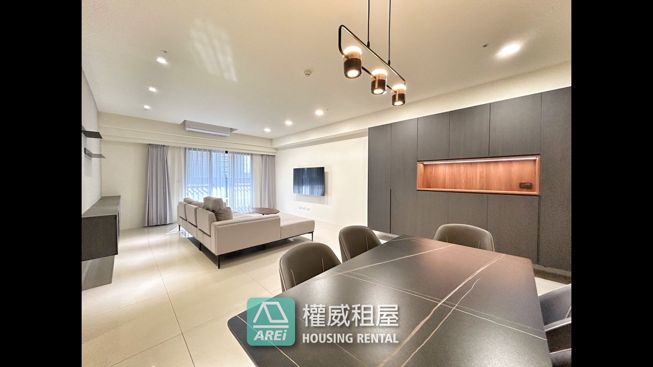 💑名發晶閣｜三多MRT百貨為鄰｜高雅4房雙主臥雙平車-高雄租屋權威物業