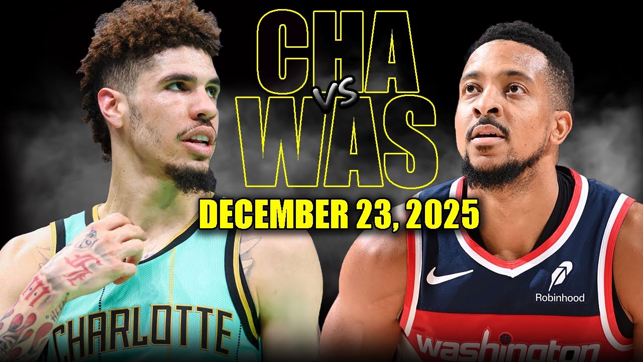 Charlotte Hornets vs Washington Wizards Full Game Highlights &ndash; December 23, 2025 | NBA Season