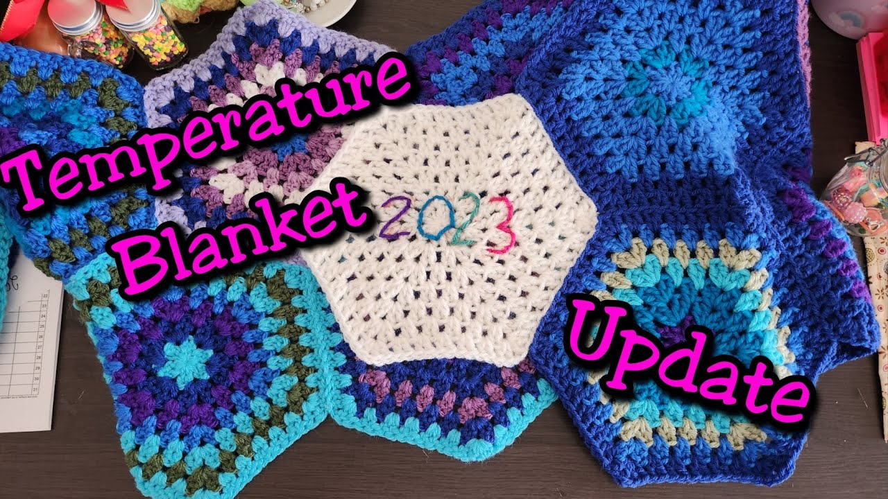 2023 Temperature Blanket Update!
