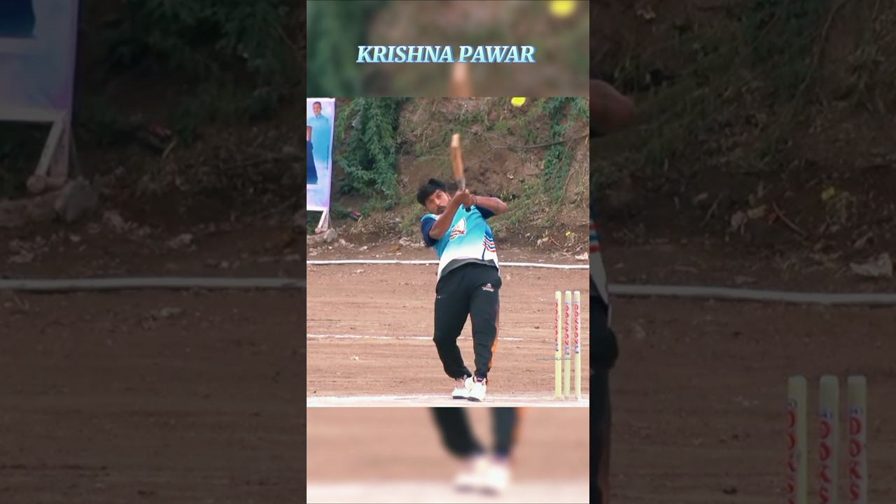 !! Krishna Pawar !! Powerfull Batting 🏏!! #krishna #batting #song #viral #cricketnews #cricketshorts