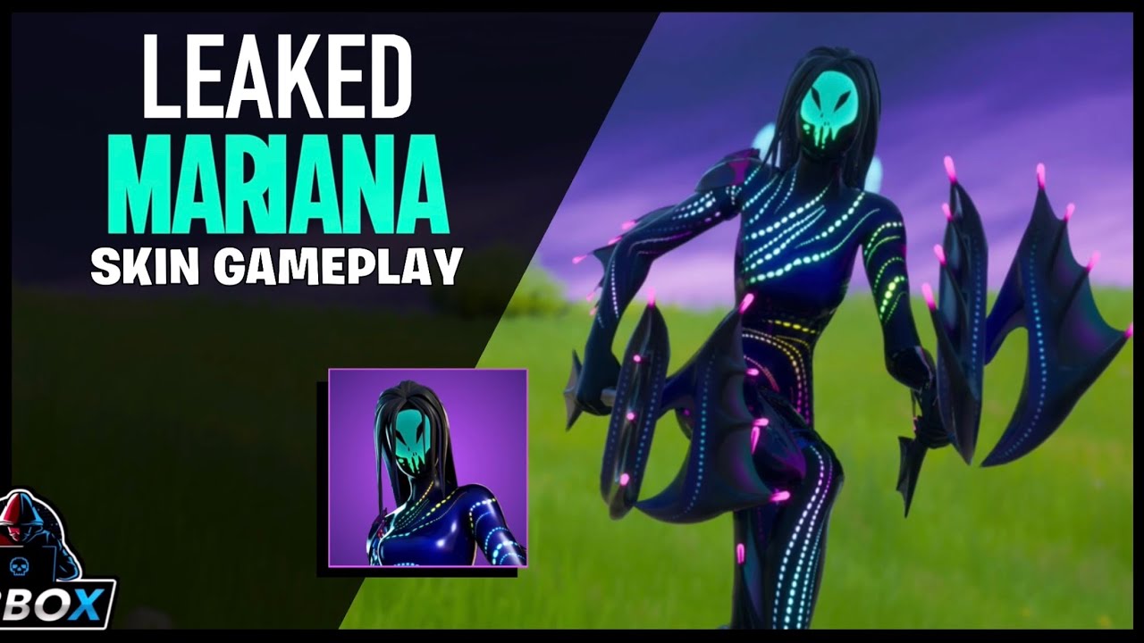 LEAKED &ldquo;MARIANA&rdquo; SKIN GAMEPLAY!!! - Fortnite Battle Royale