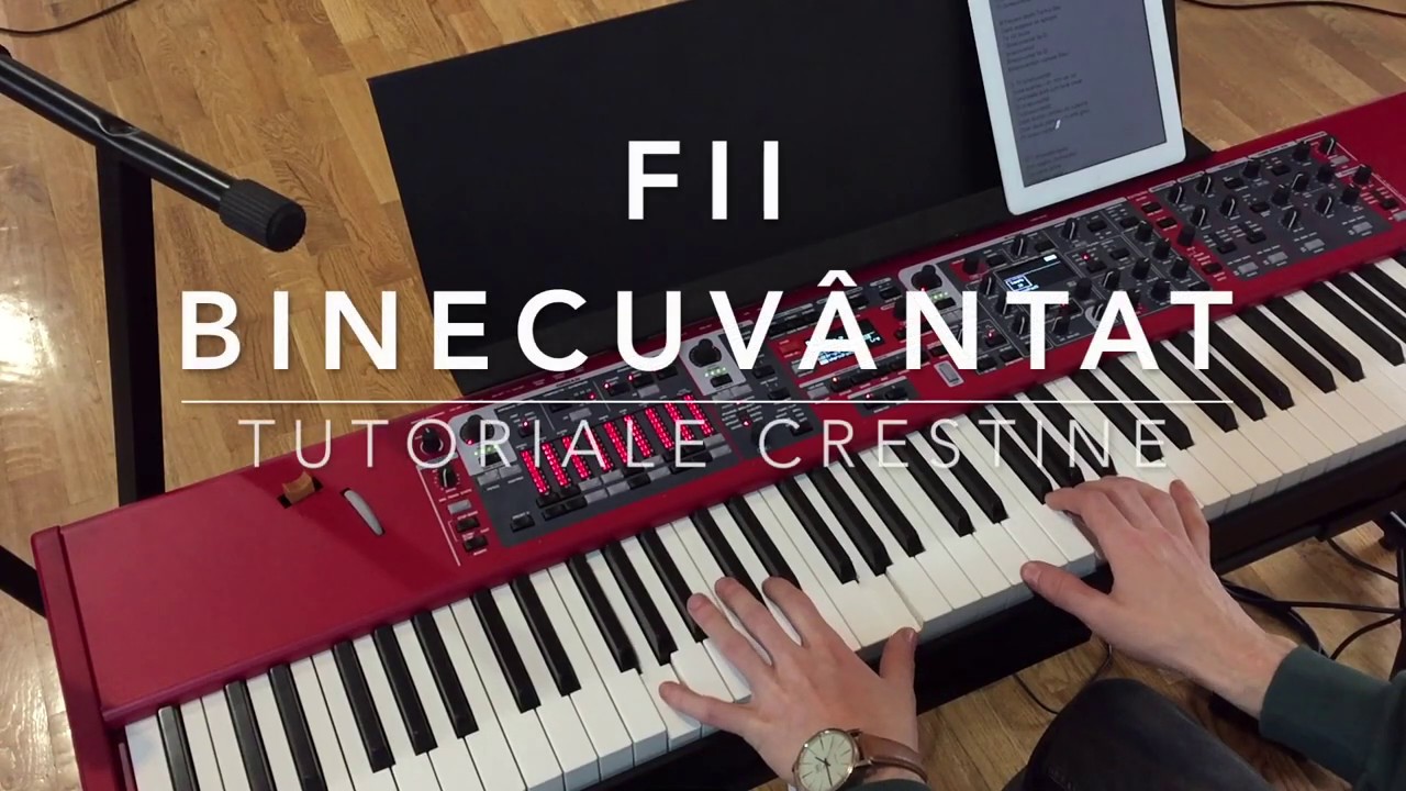 Fii Binecuvantat | Tutoriale Crestine Pian | Sol M | Ep.17
