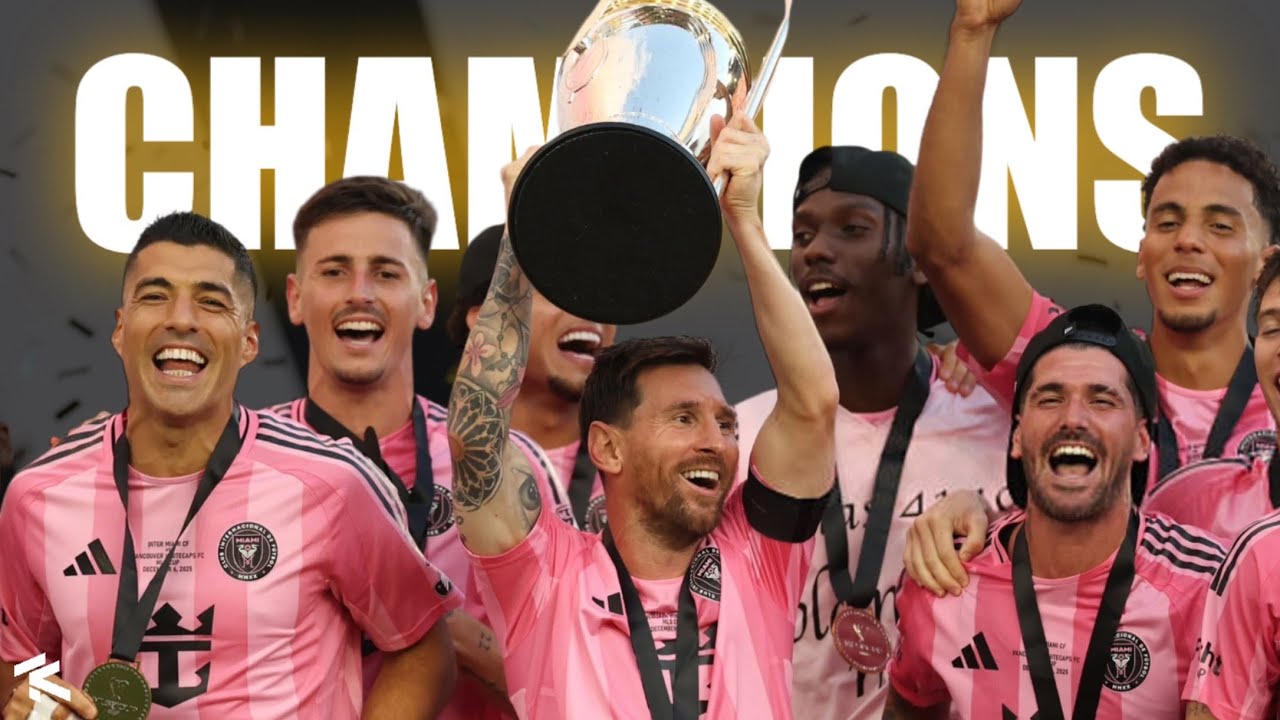 หยุดเขาไม่ได้จริงๆ เมสซี่ พาไมอามี่คว้าแชมป์ MLS CUP 2025