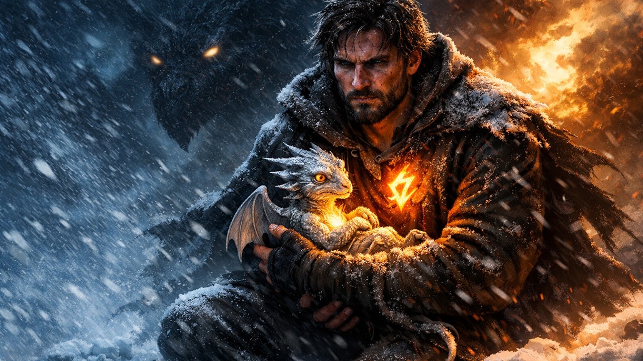 A Dragon Child Slept in the Cold—The Human Who Found Him Changed Two Worlds  HFY