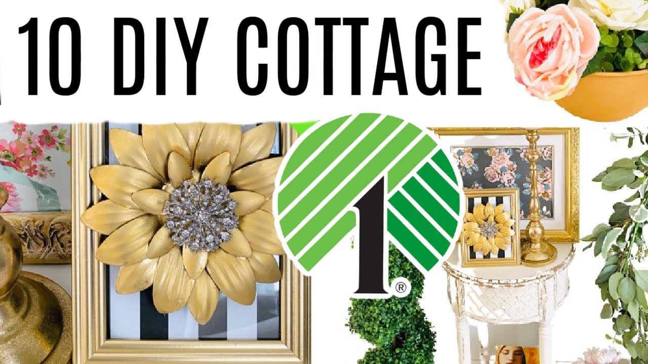 💖10 DIY DOLLAR TREE COTTAGE DECOR CRAFTS 💖 Olivia's Romantic Home DIY