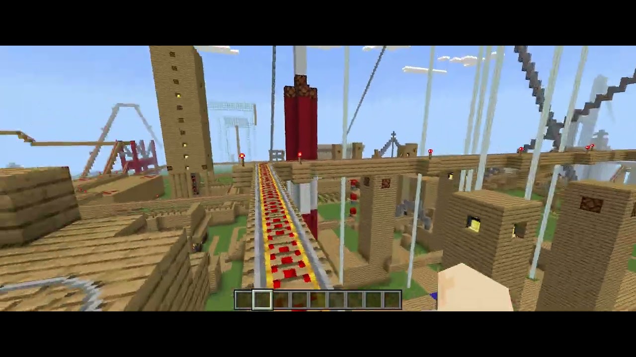 (EPILEPSY/FLASHING LIGHTS WARNING!) the gray wild roller coaster version 3