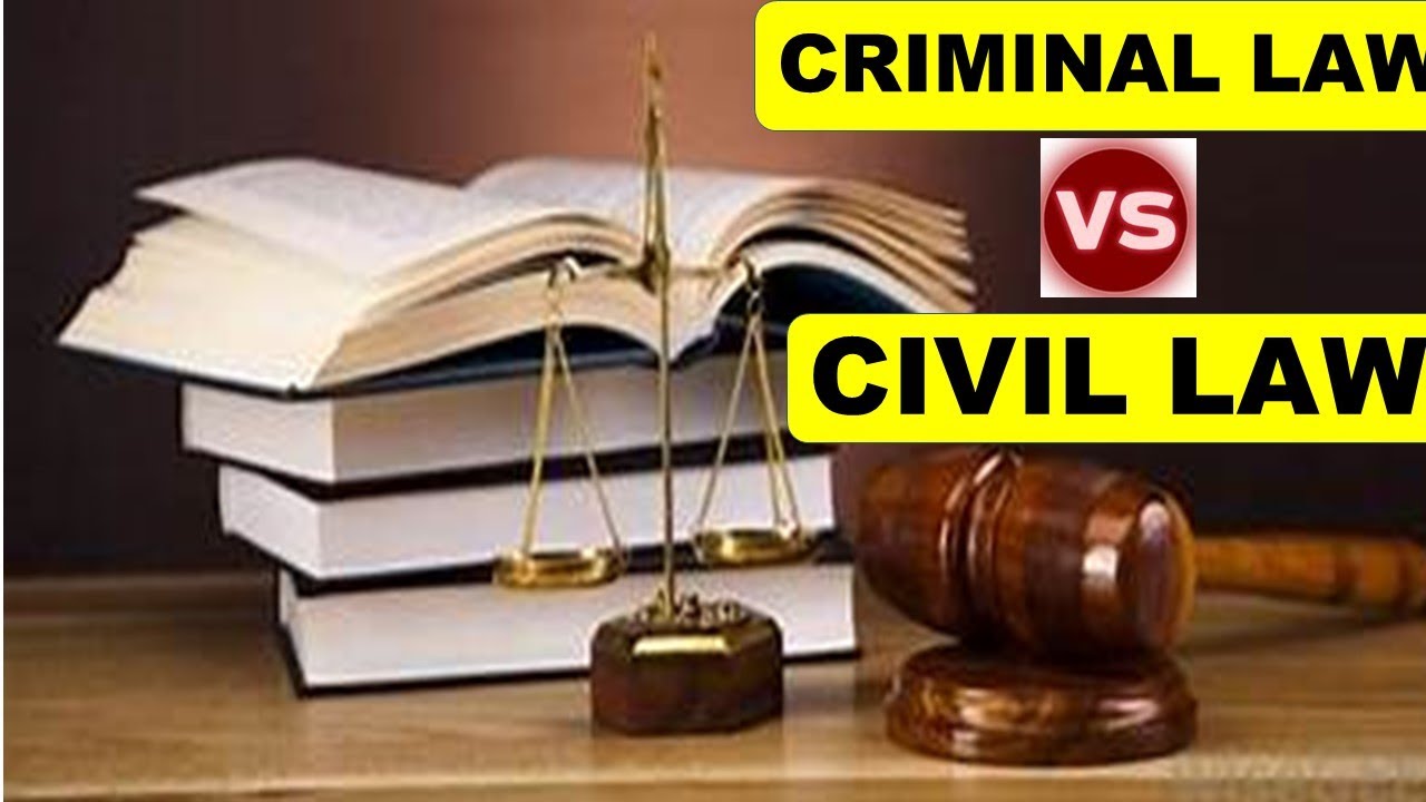 CIVIL LAW और CRIMINAL LAW में क्या अंतर होता है ? - DIFFERENCE BETWEEN CIVIL LAW AND CRIMINAL LAW