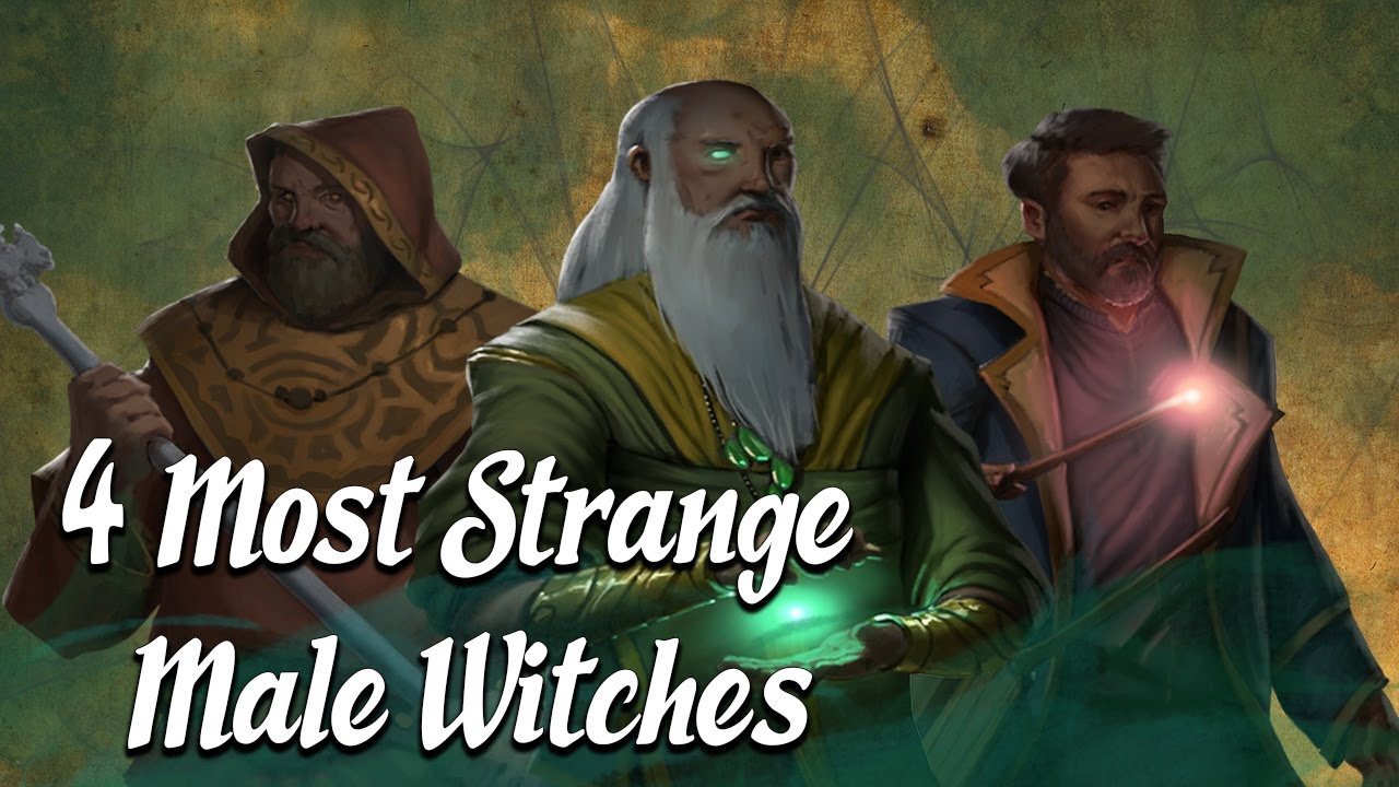 4 Most STRANGE Male Witches (Occult History Explained)