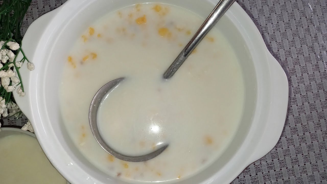 Бидай көже. Жүгері қосылған бидай көже. Салқын көже