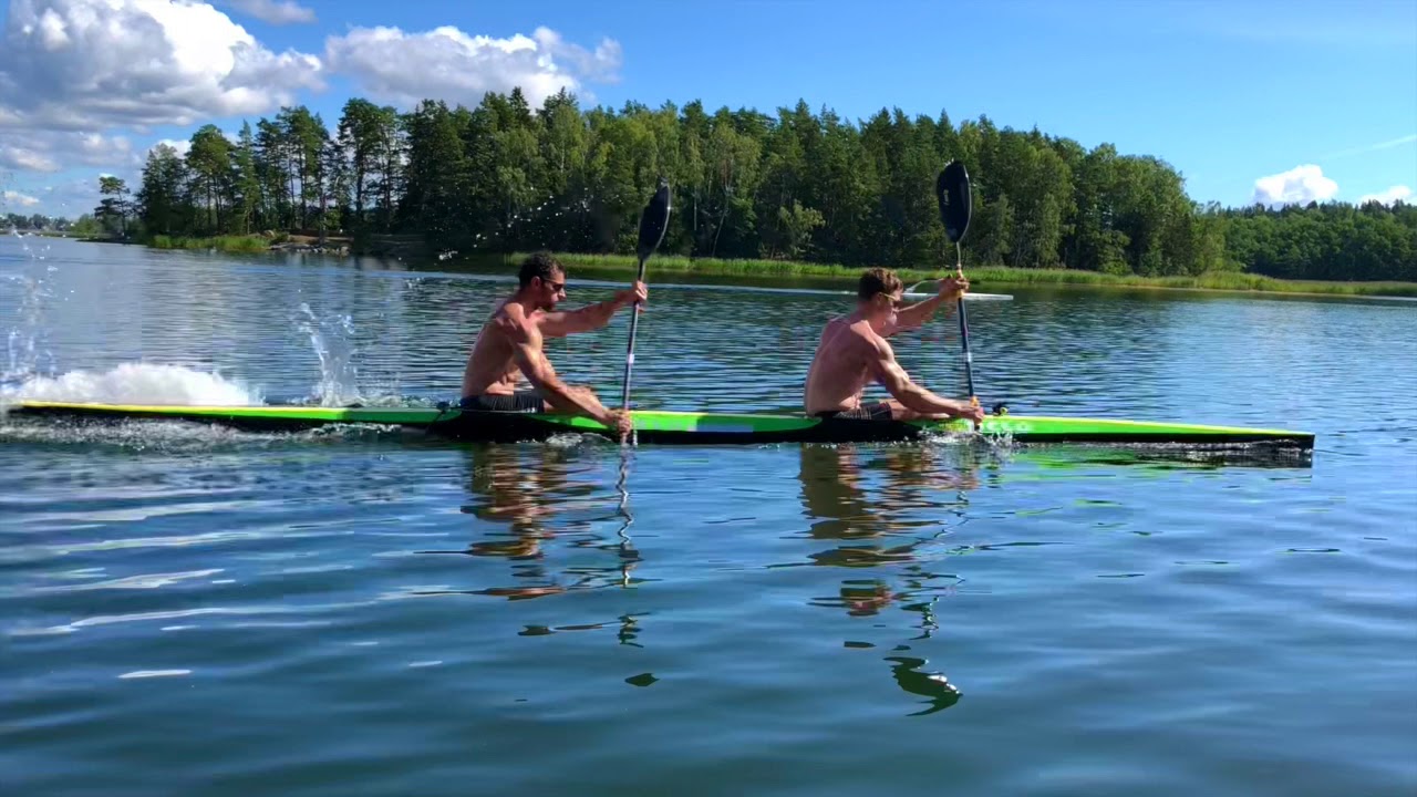 Petter Menning and Maxime Beaumont training camp in Vaxholm July 2019