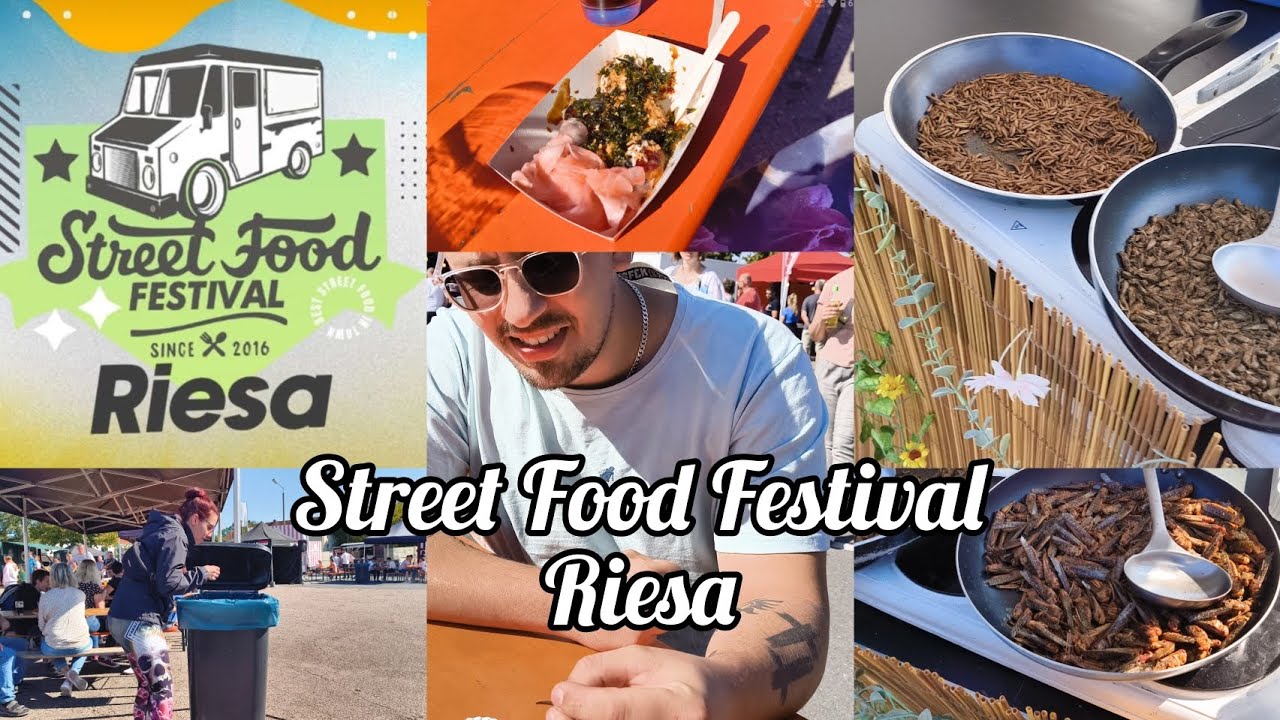 Ess ich Würmer? 🥴😱 Street Food Festival Riesa #riesa #streetfoodfestival #würmer #ratogarage