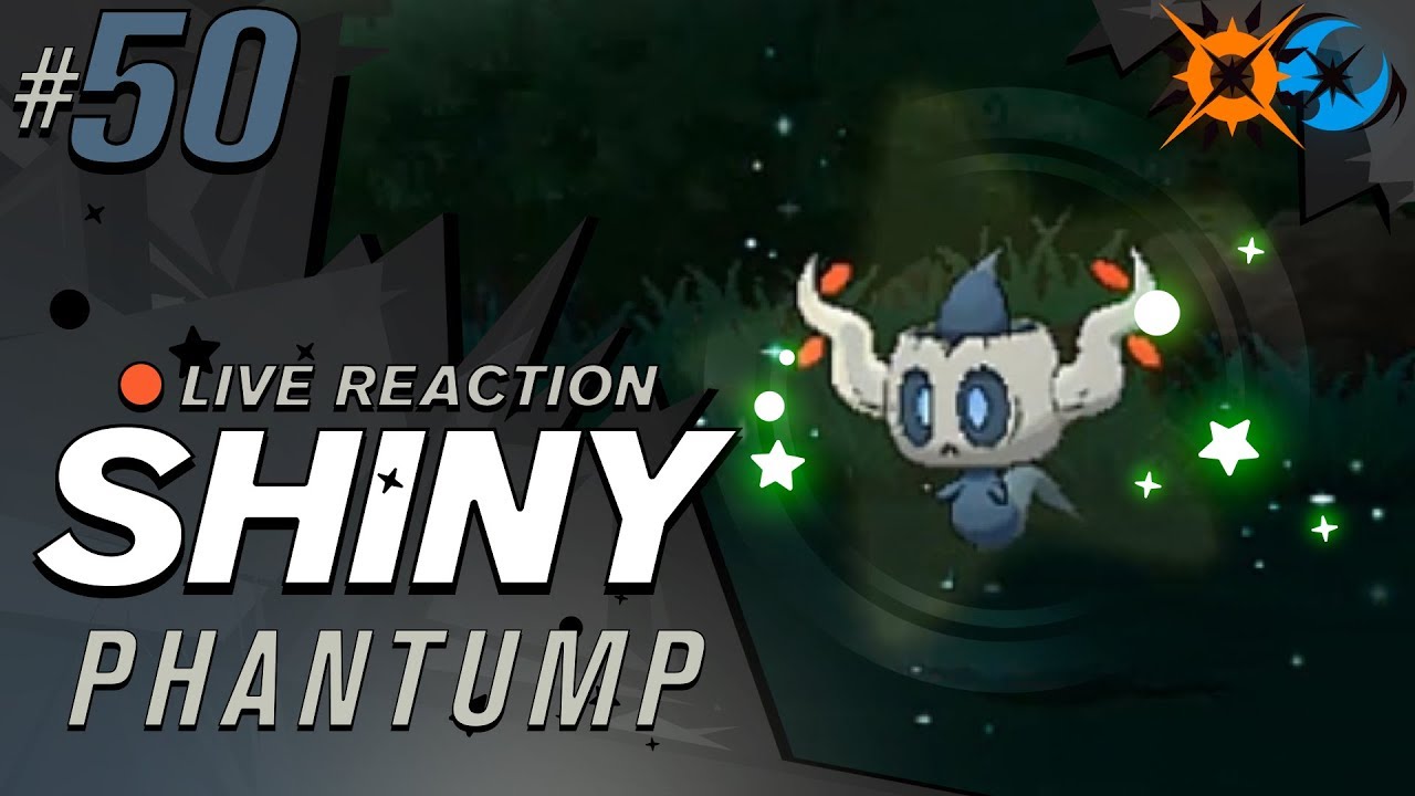 SO COOL!! SHINY PHANTUMP! • Pokémon Ultra Sun and Moon Shiny Reaction #50 • CBAD