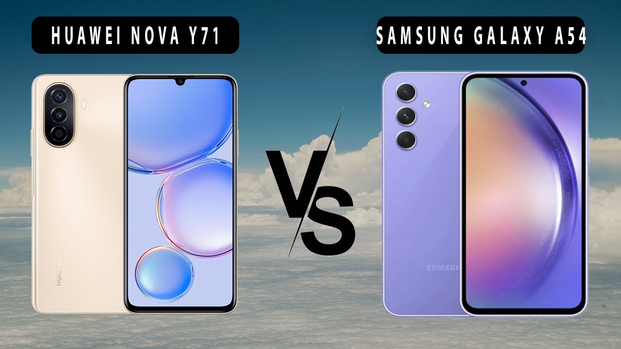 Huawei Nova Y71 VS Samsung Galaxy A54
