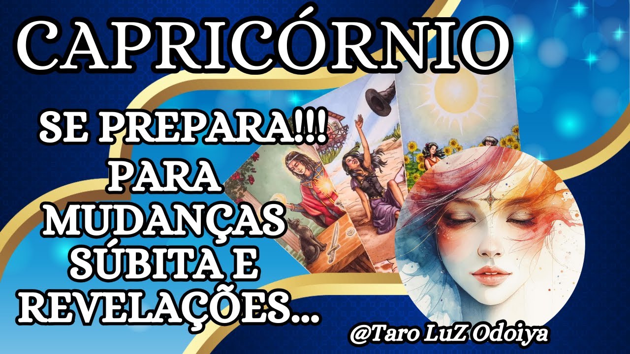 CAPRICÓRNIO♑VOCÊ VAI CELEBRAR COMO NUNCA…MUDANÇAS INEVITÁVEIS E RADICAIS SE LANÇAM NA SUA VIDA!