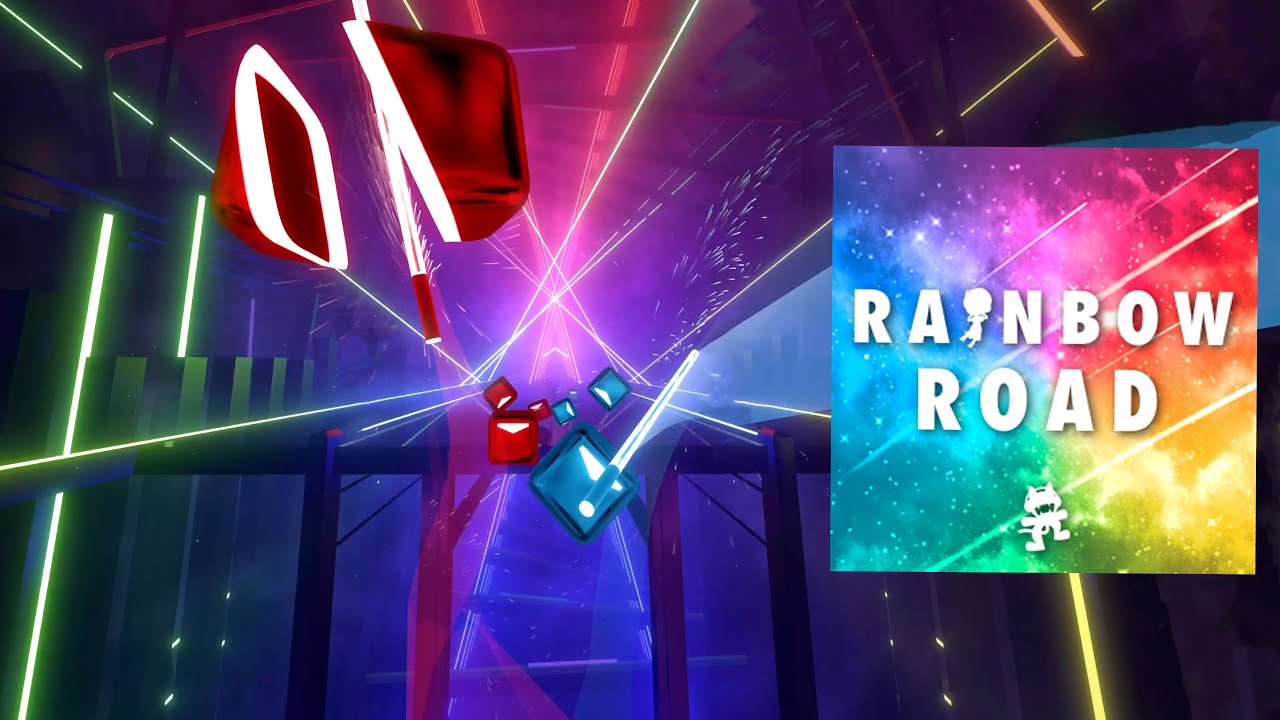 [Beat Saber] Rainbow Road - nanobii (Full Combo)