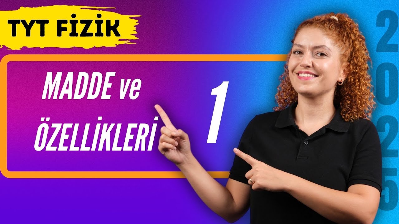 Kütle ve Hacim - Madde ve Özellikleri 1  | 27 Günde Tyt Fizik Kampı | 2. Gün