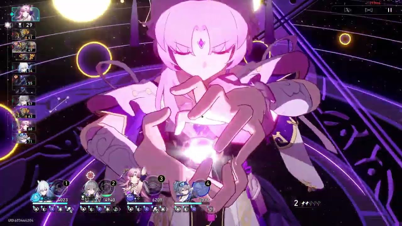 [HSR] Memory of Chaos 12 V1.6.1 - Jingliu & Seele Team [3 stars].