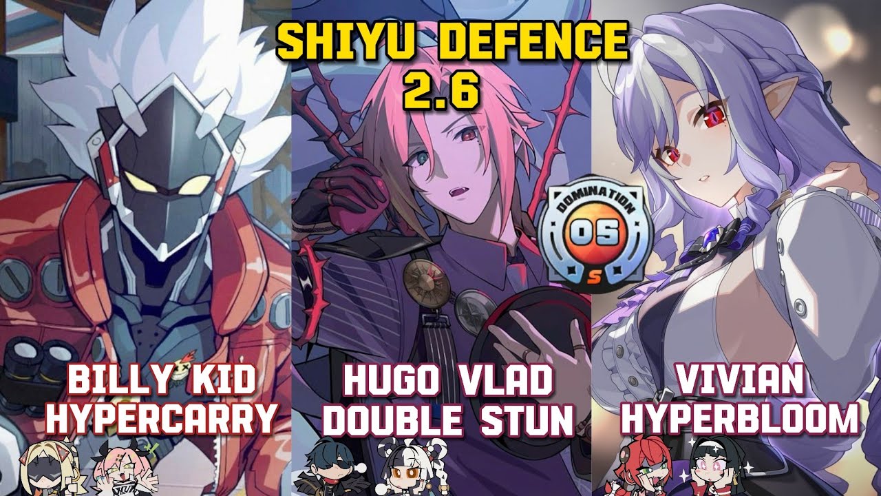 New Shiyu Defence 2.6| M6 Billy, M0 Hugo & M0 Vivian | Zenless Zone Zero 
