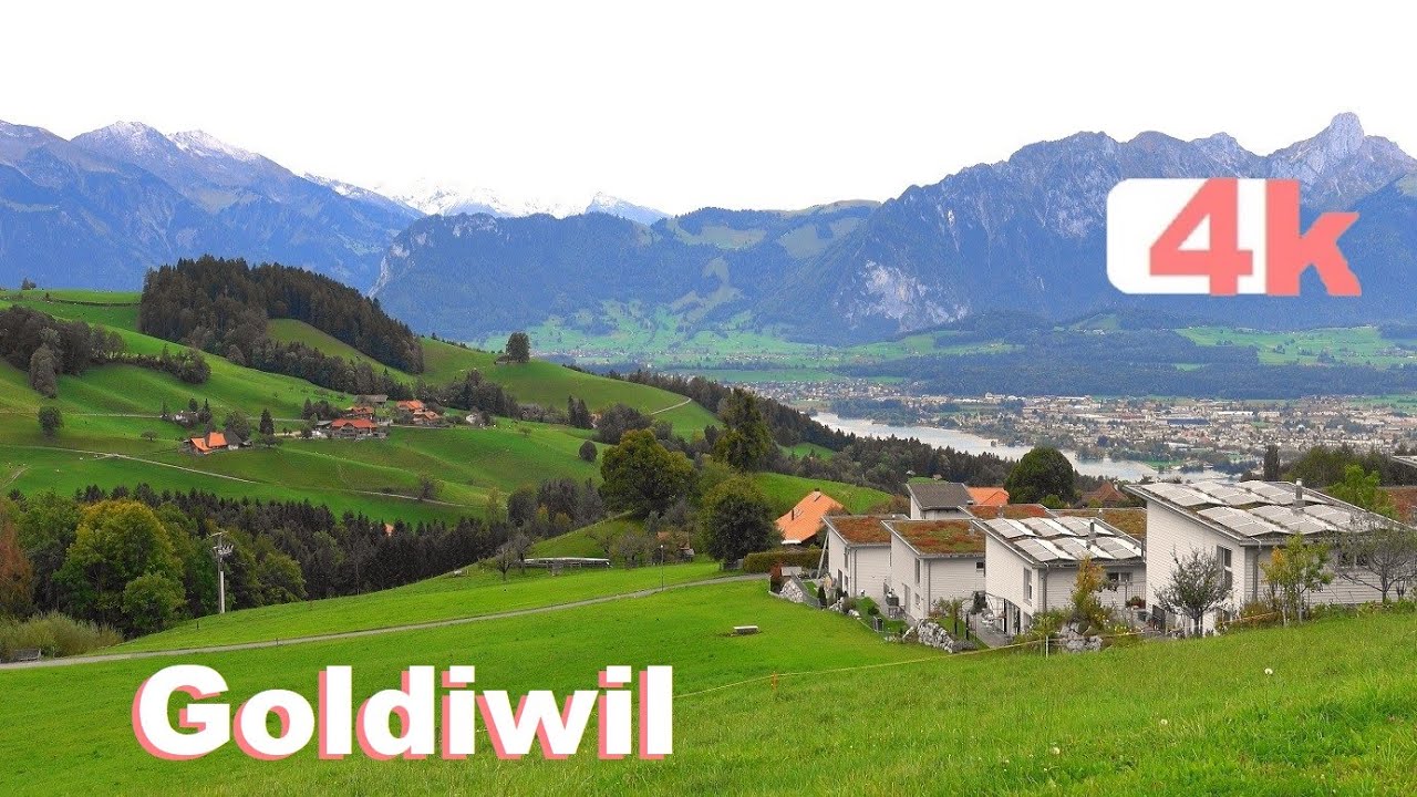 SWITZERLAND - Suiza - GOLDIWIL - OBERHOFEN - SIGRISWIL - BEATENBERG - Lungern - Grindelwald - 4 K