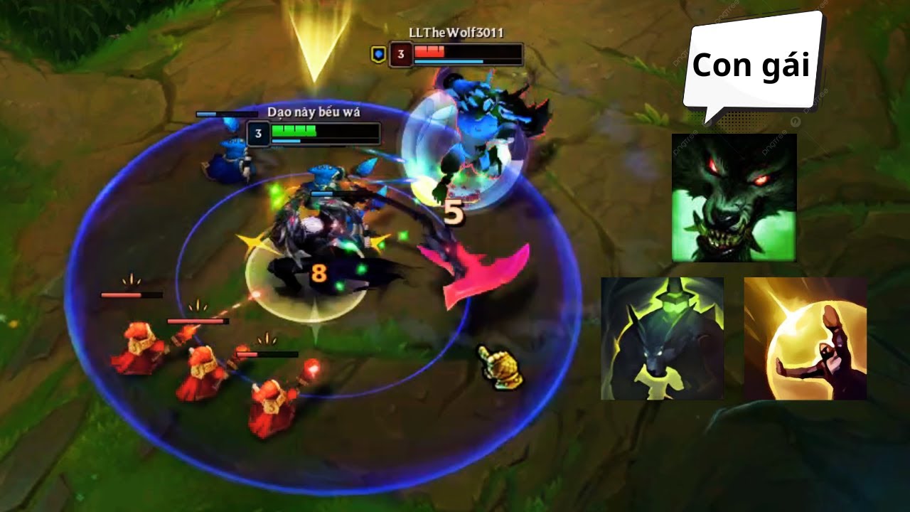 Không thương hoa tiếc ngọc - Darius VN vs girl one champ Warwick Singapore l Phân tích kèo đấu