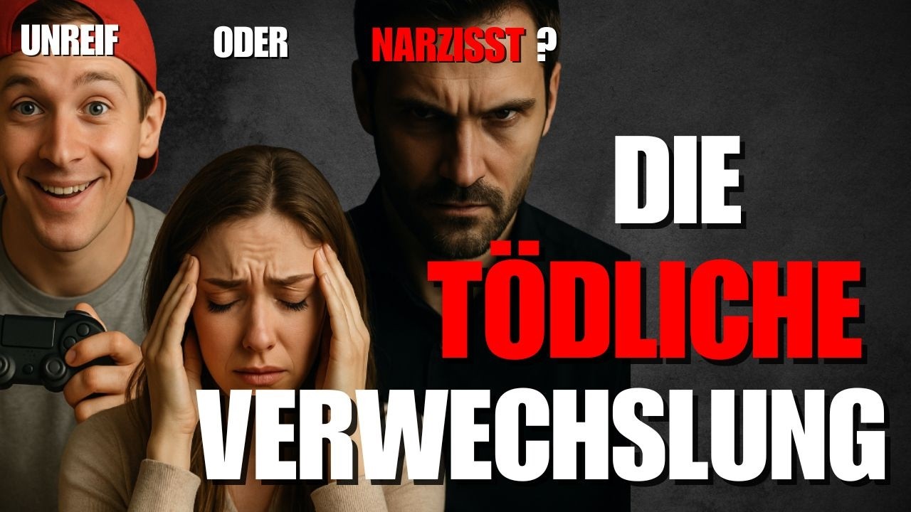 Emotional unreif oder doch NARZISST? Diese Verwechslung zerstört dein Leben! Erkenne den Unterschied