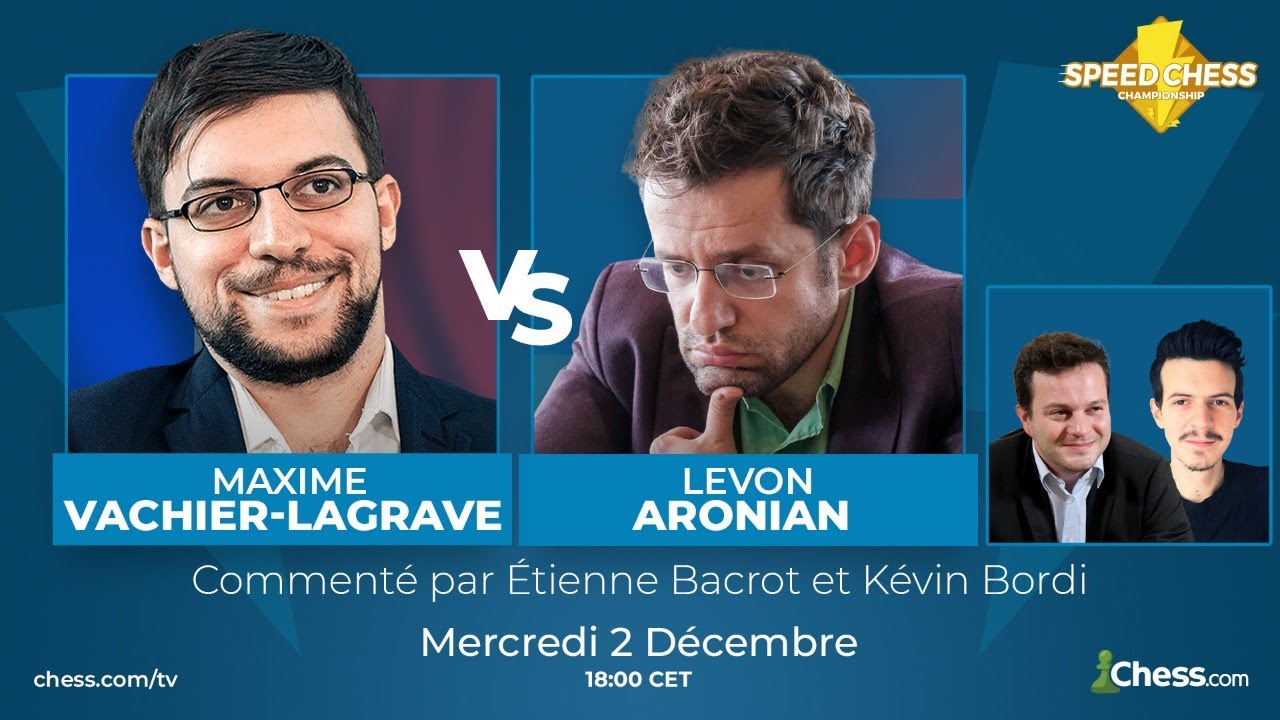 MVL vs. Aronian | Speed Chess en Français