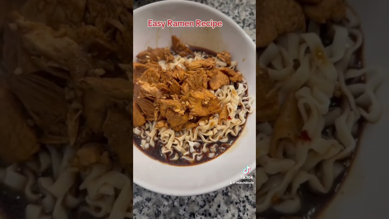 Easy Ramen Meal #bookwithme
