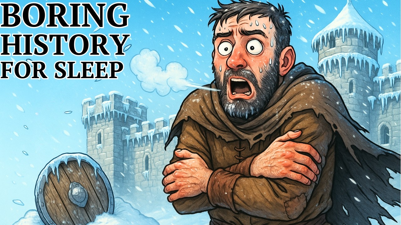 How Did People Stayed Warm in Medieval Castles During The Coldest Winter | 3 Hour Relaxing History