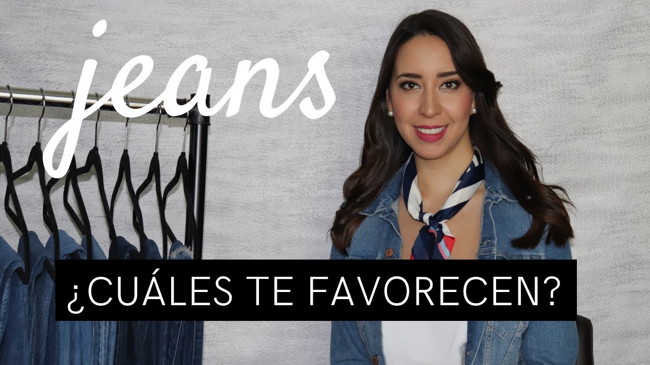 Jeans que te quedan de acuerdo a tu tipo de cuerpo