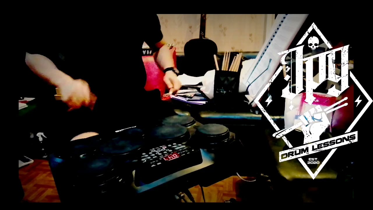 Californication - Red hot Chili Pepper Drum Cover on Alesis compact kit 7/Medeli DD315