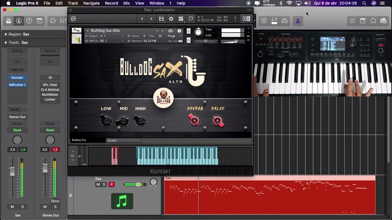 Sample Top De Sax Da, BulldogSamples