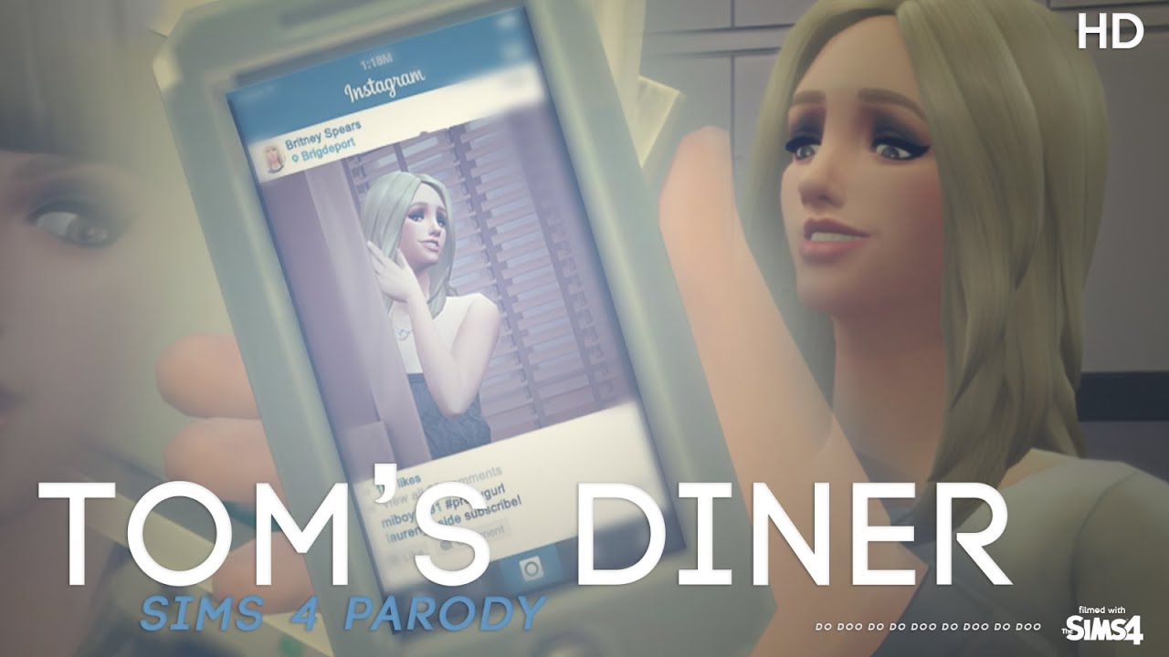(HD) Tom's Diner - Sims 4 Machinima