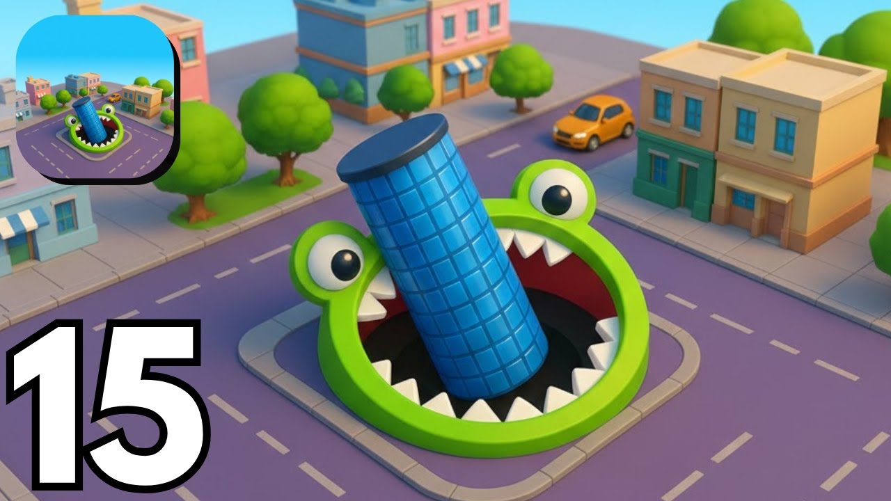 Hole io - Gameplay Walkthrough Part 15 Guide New Update Review (Android ios)
