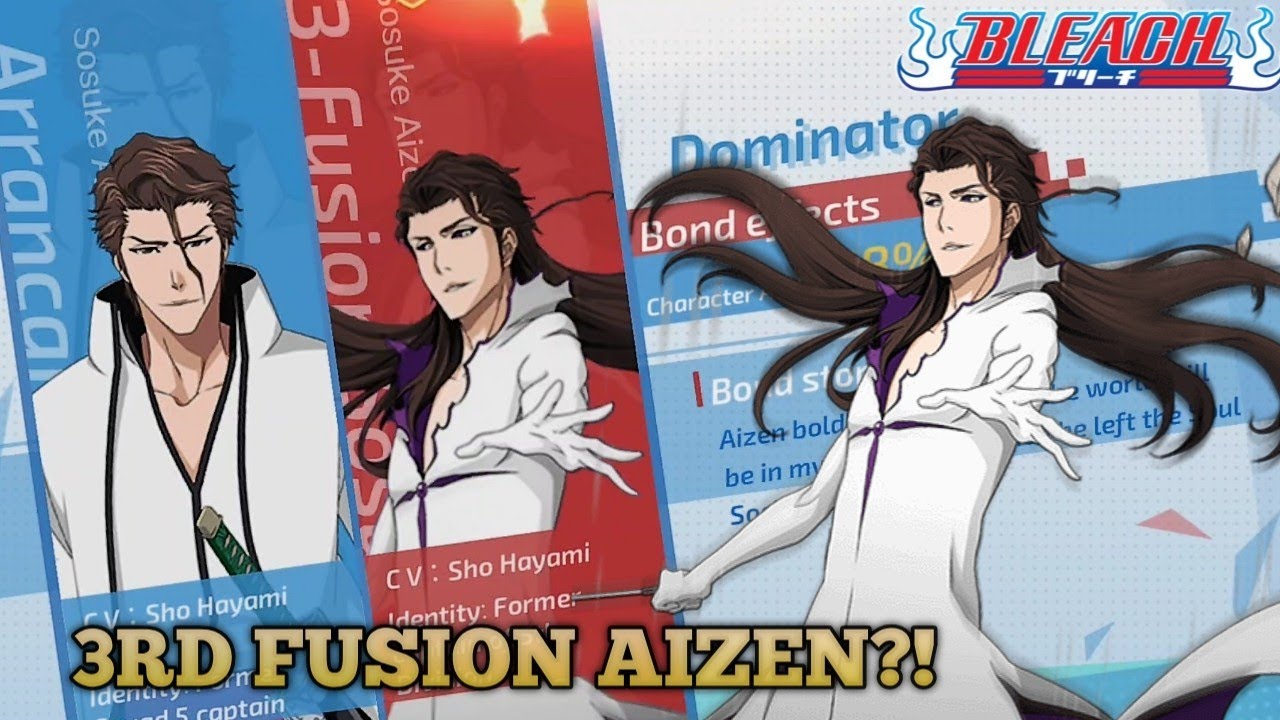 Исправление и формирование сборки для 3-го Fusion Aizen🤩🔥 при участии Sepzial | Bleach Mobile 3D ...